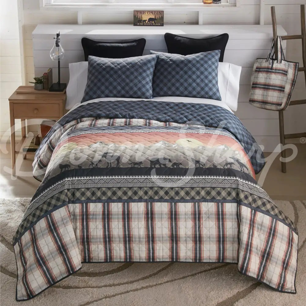 Morning Path Quilted Bedding Set By Your Lifestyle