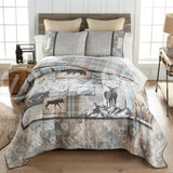 Natures Collage 3Pc Quilted Bedding Set From Your Lifestyle