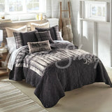 Nighttime 3Pc Quilted Bedding Set By Donna Sharp