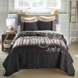 Nighttime 3Pc Quilted Bedding Set By Donna Sharp Full/Queen