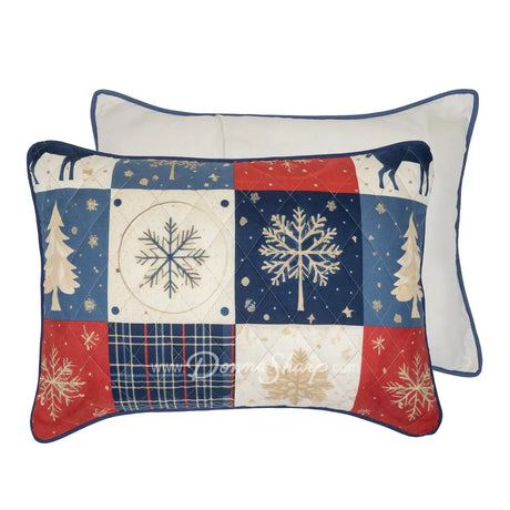 Noel Patch Quilted Bedding Set from Your Lifestyle - Holiday