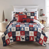 Noel Patch Throw - Holiday