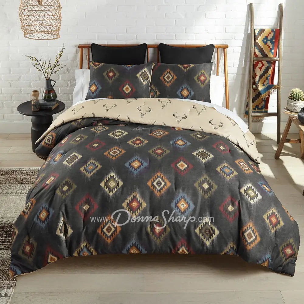 Phoenix 3Pc Comforter Bedding Set From Your Lifestyle By Donna Sharp