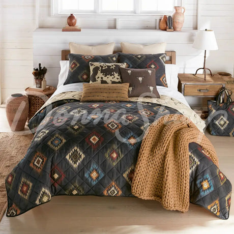 Phoenix Quilted Bedding Set From Your Lifestyle By Donna Sharp