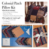 Pillow Kit Colonial Patch Sale