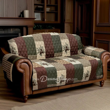Pine Panels Furniture Covers by Donna Sharp - Loveseat Cover