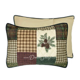 Pine Panels Microfiber Quilt Set