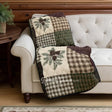 Pine Panels Microfiber Throw