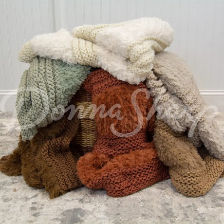 Plush Knit Throws From Your Lifestyle By Donna Sharp Bedding