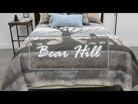 Bear Hill 3PC Quilted Bedding Set by Your Lifestyle by Donna Sharp