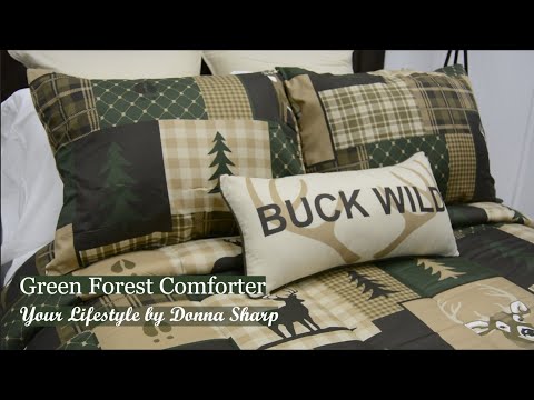 Donna Sharp Green Forest Comforter Set