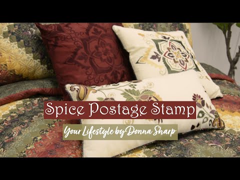 Donna Sharp Spice Postage Stamp