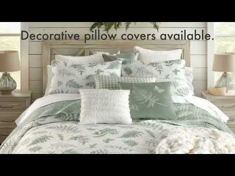 Botanical Cotton Quilted Bedding Set by Donna Sharp