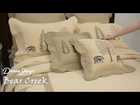 Donna Sharp Bear Creek Cotton Quilted Bedding Set