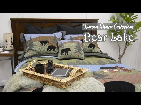 Donna Sharp Bear Lake Cotton Quilt Bedding Collection