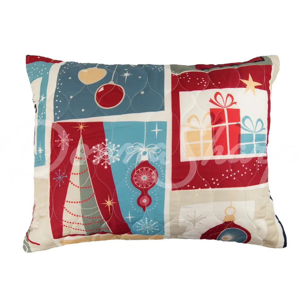 Retro Christmas Microfiber Set Bedding