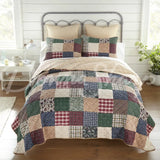 Rustic Paisley Pieced Cotton Quilt Set From Donna Sharp New