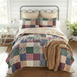 Rustic Paisley Pieced Cotton Quilt Set From Donna Sharp New