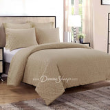 Seville Comforter Set Queen / Sand Bedding