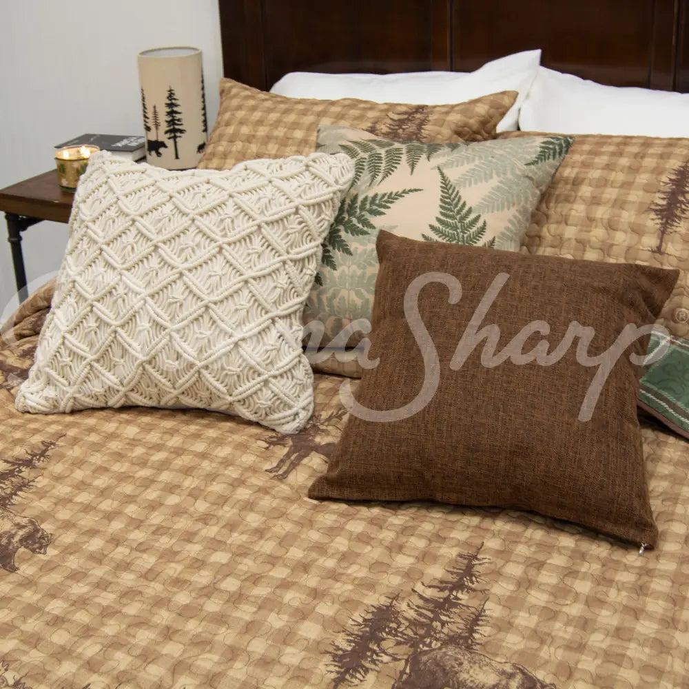 Spruce Trail Lightweight Quilted Bedding Set From Your Lifestyle By Donna Sharp