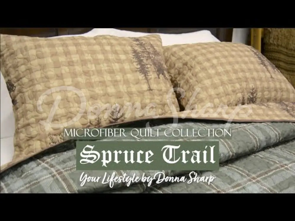 Spruce Trail Lightweight Quilted Bedding Set From Your Lifestyle By Donna Sharp