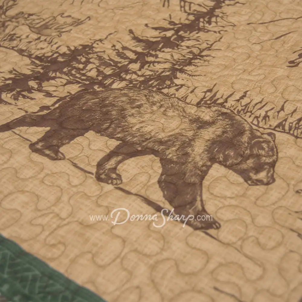 Spruce Trail Lightweight Quilted Bedding Set From Your Lifestyle By Donna Sharp