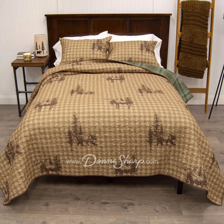 Spruce Trail Lightweight Quilted Bedding Set From Your Lifestyle By Donna Sharp