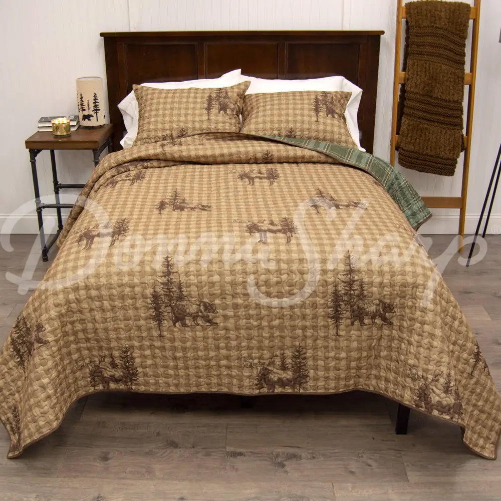 Spruce Trail Lightweight Quilted Bedding Set From Your Lifestyle By Donna Sharp