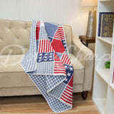 Star & Stripe 3Pc Cotton Quilt Set From Your Lifestyle By Donna Sharp Bedding