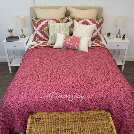 Sweet Melon 3Pc Quilted Bedding Set From Your Lifestyle