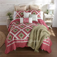Sweet Melon 3Pc Quilted Bedding Set From Your Lifestyle