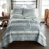 Tempe 3Pc Quilted Bedding Set From Donna Sharp Queen Quilt + 2 Shams