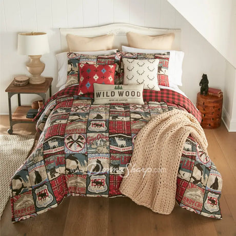 The Great Outdoors 3Pc Comforter Bedding Set From Donna Sharp