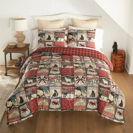 The Great Outdoors 3Pc Comforter Bedding Set From Donna Sharp