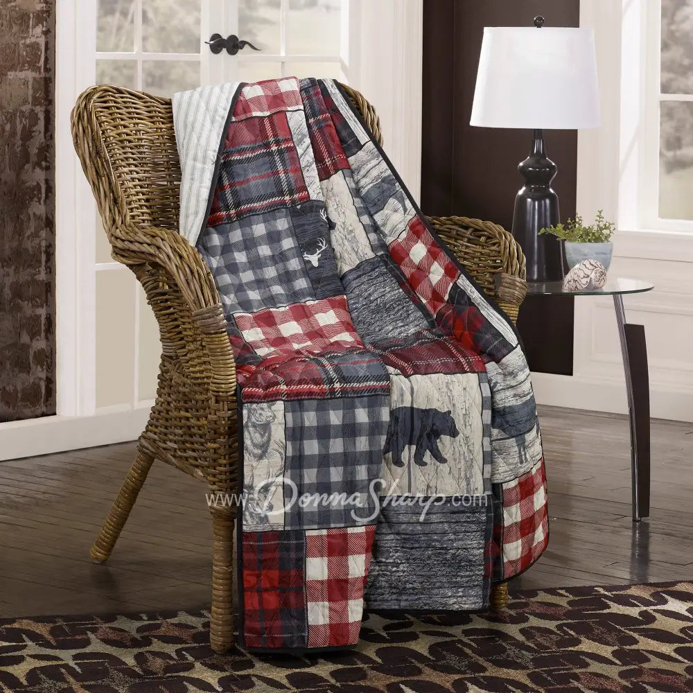 Your Lifestyle By Donna Sharp Timber Quilted Bedding Collection