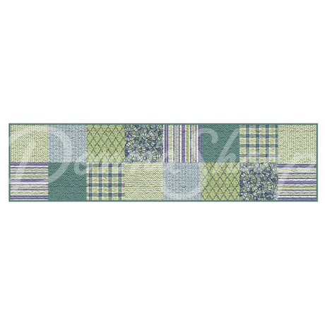 Valance/Runner Riptide Patch Bedding