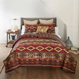 Western Tapestry 3Pc Quilted Bedding Set By Donna Sharp New