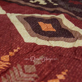 Western Tapestry 3Pc Quilted Bedding Set By Donna Sharp New