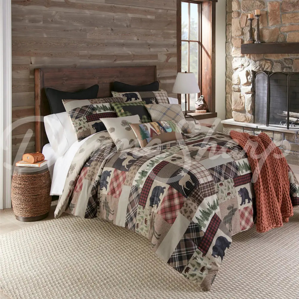 Wilderness Pine 3Pc Comforter Bedding Set From Your Lifestyle By Donna Sharp