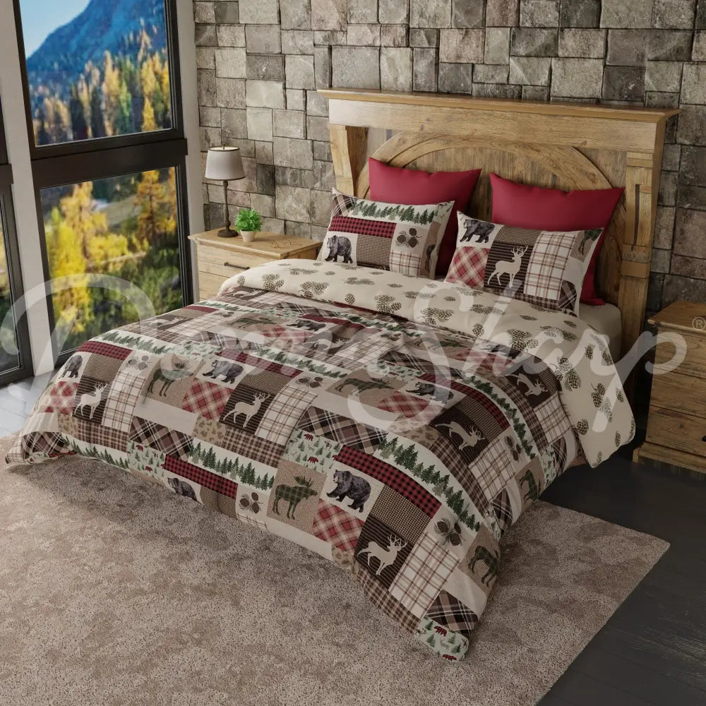 Wilderness Pine 3Pc Comforter Bedding Set From Your Lifestyle By Donna Sharp