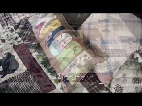 Wilderness Pine Quilted Bedding Set From Your Lifestyle By Donna Sharp