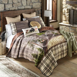 Wildwood 3Pc Quilted Bedding Set From Donna Sharp