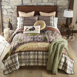 Wildwood 3Pc Quilted Bedding Set From Donna Sharp