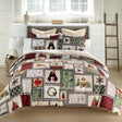 Winter Cottage 3PC Comforter Set from Your Lifestyle Full/Queen Bedding