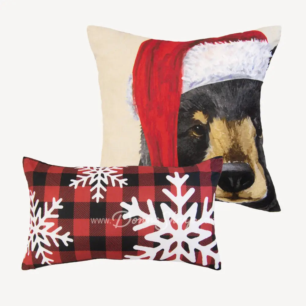Pillow Set, Winter Cottage (set2)