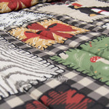 Winter Cottage Quilted Bedding Set from Your Lifestyle Bedding