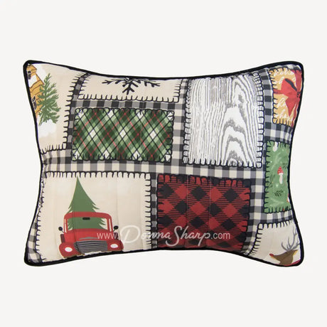 Winter Cottage Quilted Bedding Set from Your Lifestyle Bedding