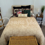 Woodland Holiday Lightweight Quilted Bedding Set From Your Lifestyle By Donna Sharp