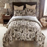 Your Lifestyle Forest Weave 3Pc Comforter Bedding Set