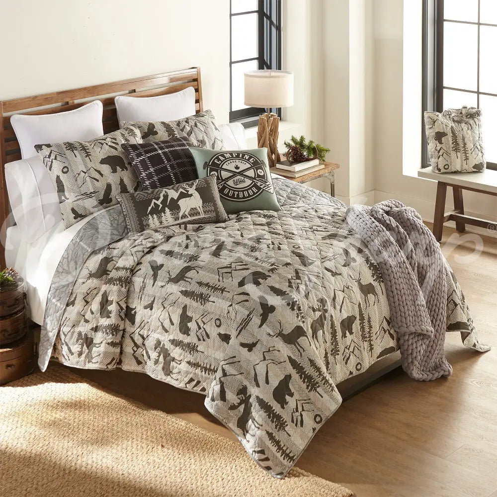 Your Lifestyle By Donna Sharp Forest Weave Quilted Bedding Set